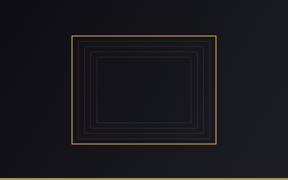 Abstrakte Grafik in Schwarz und Gold zum Thema Behoerdenverfahren