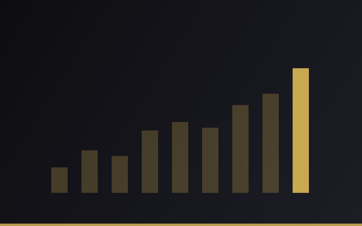 Abstrakte Grafik in Schwarz und Gold zum Thema Punkte-MPU